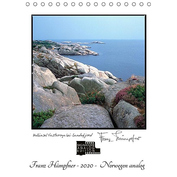 Norwegen analog (Tischkalender 2020 DIN A5 hoch), Franz Hümpfner