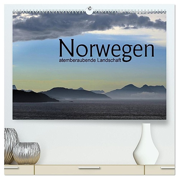Norwegen atemberaubende Landschaft (hochwertiger Premium Wandkalender 2024 DIN A2 quer), Kunstdruck in Hochglanz, Christiane calmbacher