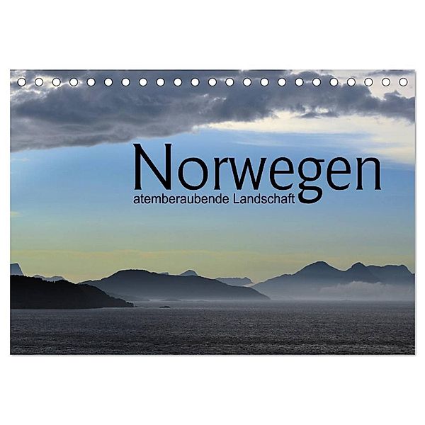 Norwegen atemberaubende Landschaft (Tischkalender 2024 DIN A5 quer), CALVENDO Monatskalender, Christiane calmbacher