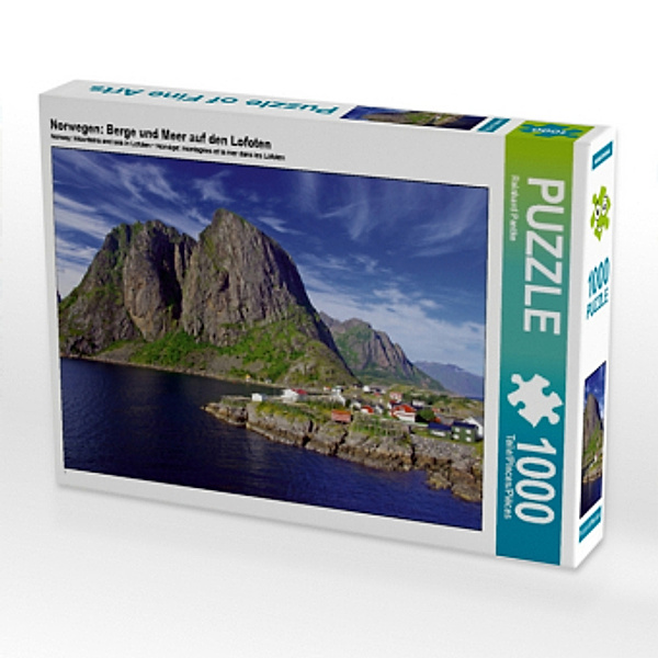 Norwegen: Berge und Meer auf den Lofoten (Puzzle), Reinhard Pantke