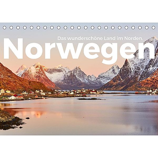 Norwegen - Das wunderschöne Land im Norden. (Tischkalender 2023 DIN A5 quer), M. Scott