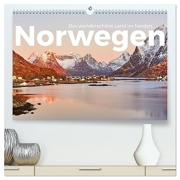 Norwegen - Das wunderschöne Land im Norden. (hochwertiger Premium Wandkalender 2025 DIN A2 quer), Kunstdruck in Hochglanz, Calvendo, M. Scott