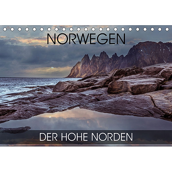 Norwegen - der hohe Norden (Tischkalender 2019 DIN A5 quer), Val Thoermer