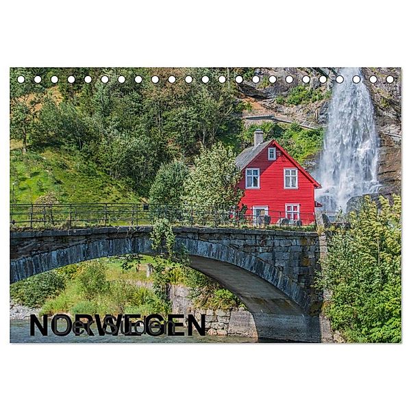 Norwegen - Der Süden (Tischkalender 2024 DIN A5 quer), CALVENDO Monatskalender, Amanda Mohler