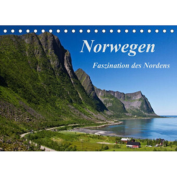 Norwegen - Faszination des Nordens (Tischkalender 2022 DIN A5 quer), Anja Ergler