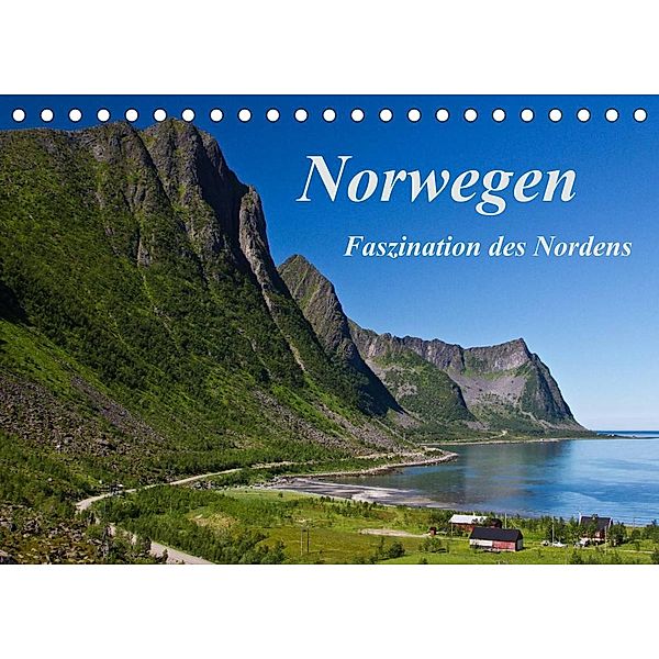 Norwegen - Faszination des Nordens (Tischkalender 2023 DIN A5 quer), Anja Ergler