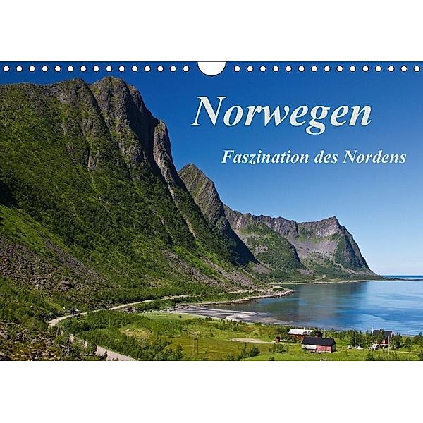 Norwegen - Faszination des Nordens (Wandkalender 2017 DIN A4 quer), Anja Ergler