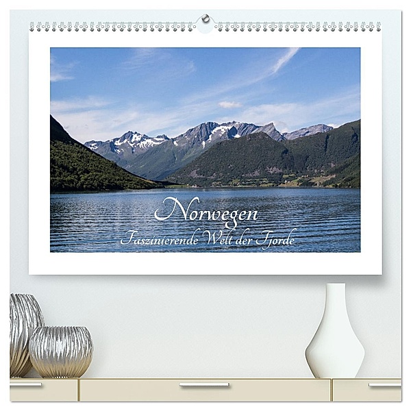 Norwegen - Faszinierende Welt der Fjorde (hochwertiger Premium Wandkalender 2025 DIN A2 quer), Kunstdruck in Hochglanz, Calvendo, Margitta Hild / Fotopia-Hild