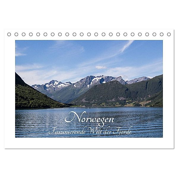 Norwegen - Faszinierende Welt der Fjorde (Tischkalender 2024 DIN A5 quer), CALVENDO Monatskalender, Margitta Hild / Fotopia-Hild