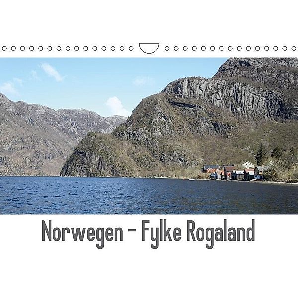 Norwegen - Fylke Rogaland (Wandkalender 2017 DIN A4 quer), Kleverveer, k.A. Kleverveer