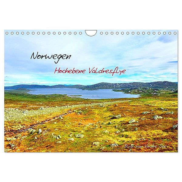 Norwegen - Hochebene Valdresflye (Wandkalender 2024 DIN A4 quer), CALVENDO Monatskalender, Andreas Berger