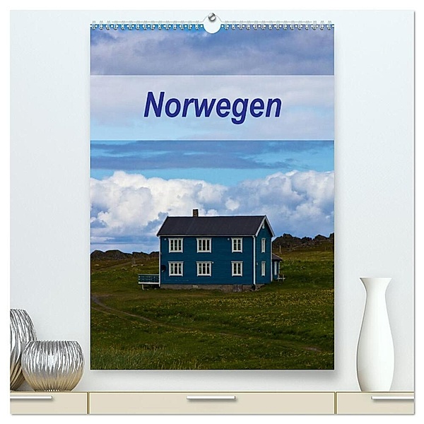 Norwegen (hochwertiger Premium Wandkalender 2024 DIN A2 hoch), Kunstdruck in Hochglanz, Anja Ergler