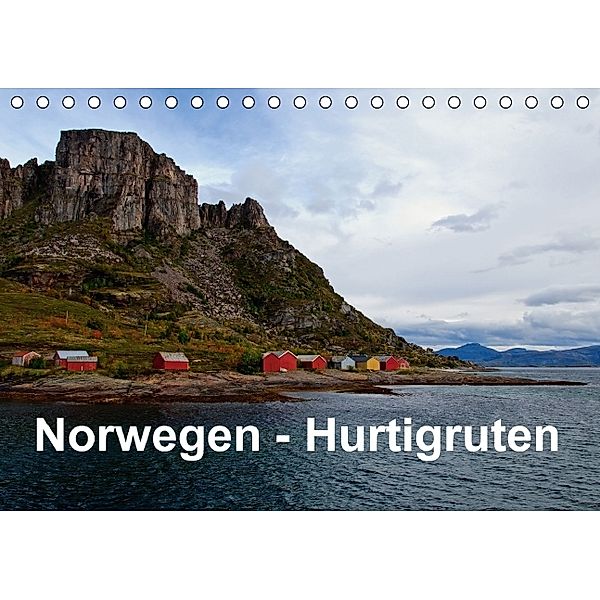 Norwegen - Hurtigruten (Tischkalender 2014 DIN A5 quer)