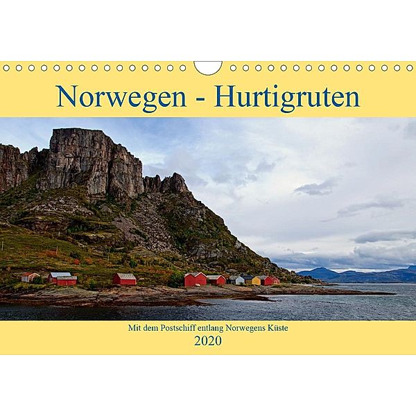 Norwegen - Hurtigruten (Wandkalender 2020 DIN A4 quer), Borg Enders