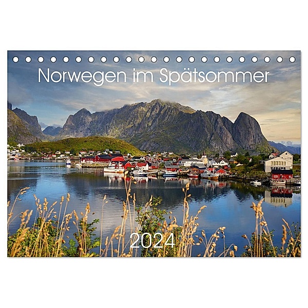 Norwegen im Spätsommer (Tischkalender 2024 DIN A5 quer), CALVENDO Monatskalender, Johannes Heilmann