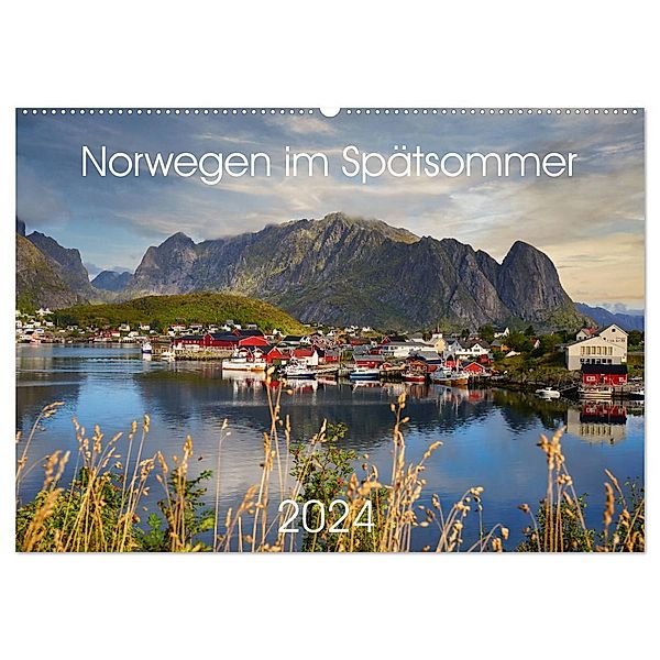 Norwegen im Spätsommer (Wandkalender 2024 DIN A2 quer), CALVENDO Monatskalender, Johannes Heilmann