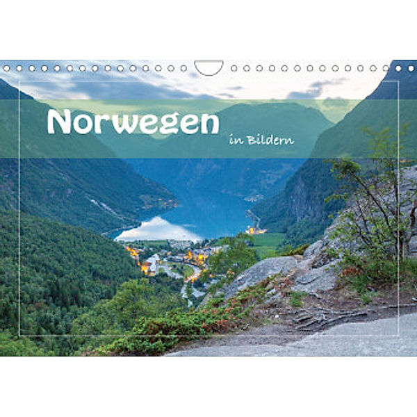 Norwegen in Bildern (Wandkalender 2022 DIN A4 quer), Heiko Zahn