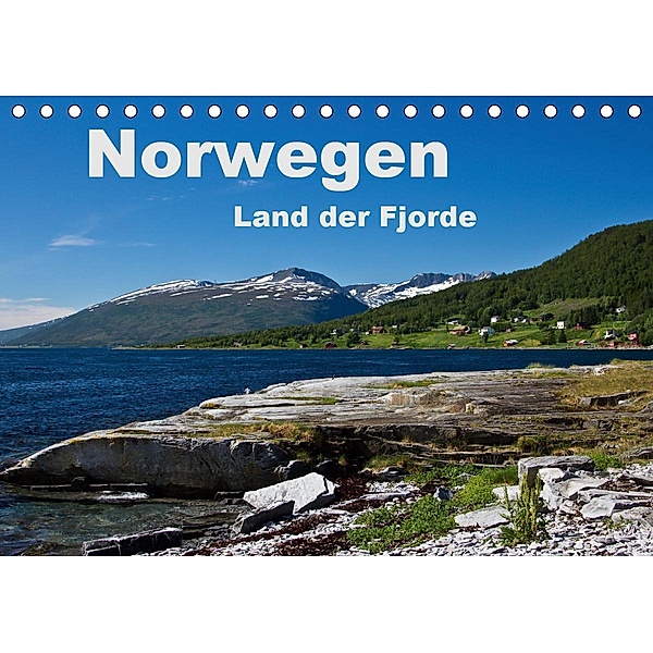 Norwegen - Land der Fjorde (Tischkalender 2021 DIN A5 quer), Anja Ergler