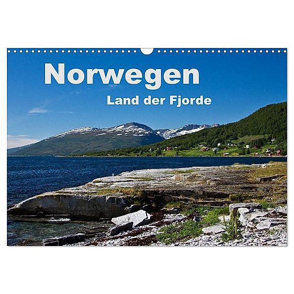 Norwegen - Land der Fjorde (Wandkalender 2024 DIN A3 quer), CALVENDO Monatskalender, Anja Ergler