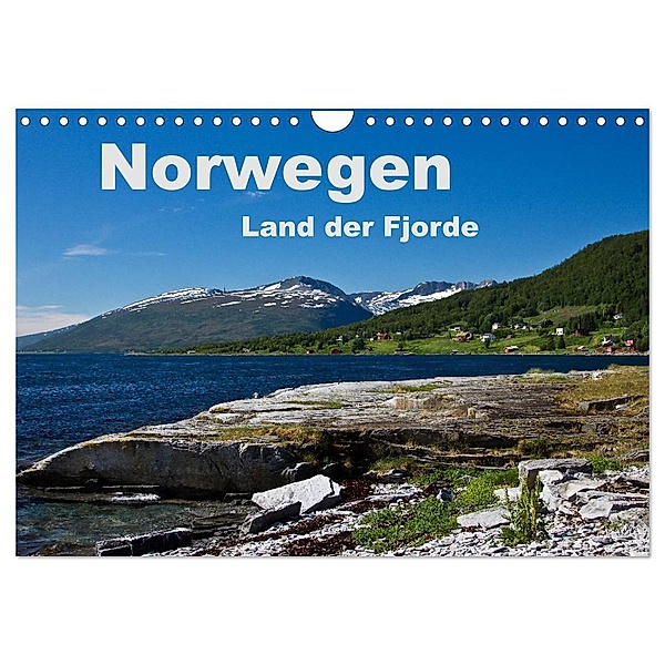 Norwegen - Land der Fjorde (Wandkalender 2024 DIN A4 quer), CALVENDO Monatskalender, Anja Ergler