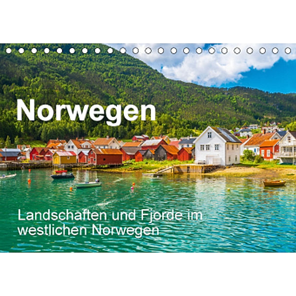 Norwegen - Landschaften und Fjorde im westlichen Norwegen (Tischkalender 2018 DIN A5 quer), Jürgen Feuerer