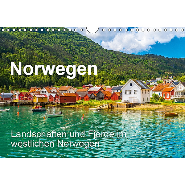 Norwegen - Landschaften und Fjorde im westlichen Norwegen (Wandkalender 2019 DIN A4 quer), Jürgen Feuerer