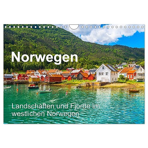 Norwegen - Landschaften und Fjorde im westlichen Norwegen (Wandkalender 2025 DIN A4 quer), CALVENDO Monatskalender, Calvendo, Jürgen Feuerer