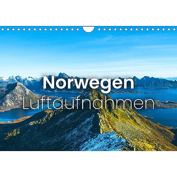 Norwegen Luftaufnahmen (Wandkalender 2023 DIN A4 quer), SF