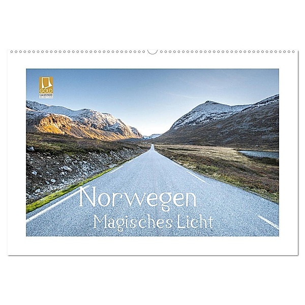 Norwegen Magisches Licht (Wandkalender 2024 DIN A2 quer), CALVENDO Monatskalender, Raik Behr