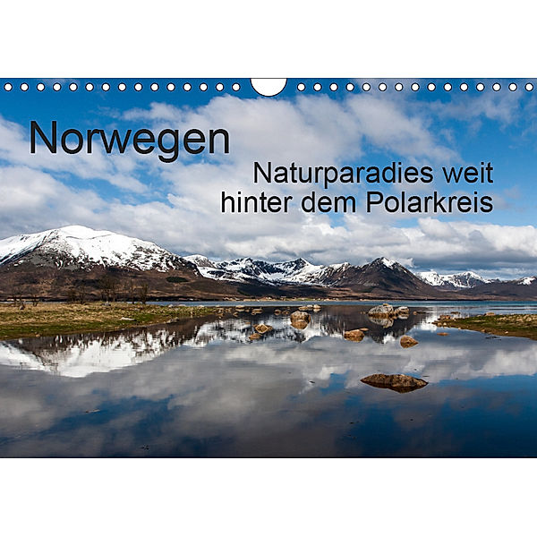 Norwegen - Naturparadies weit hinter dem Polarkreis (Wandkalender 2019 DIN A4 quer), Marion Maurer