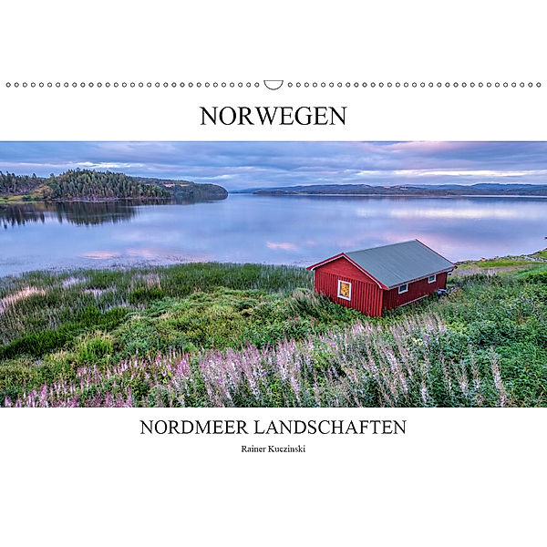 NORWEGEN - NORDMEER LANDSCHAFTEN (Wandkalender 2019 DIN A2 quer), Rainer Kuczinski