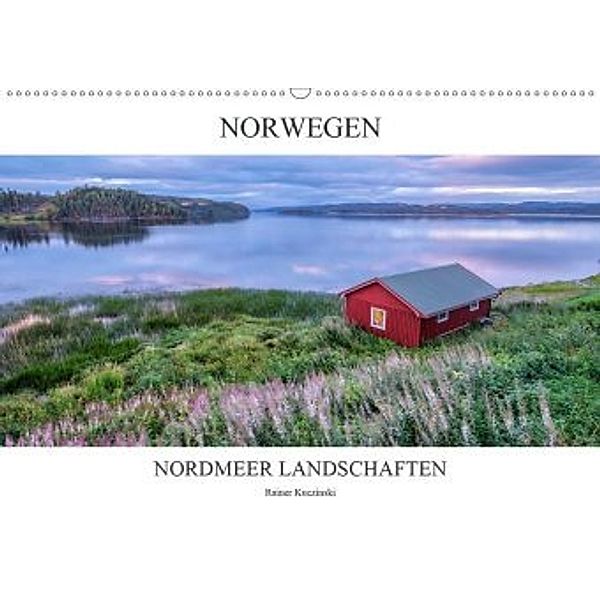 NORWEGEN - NORDMEER LANDSCHAFTEN (Wandkalender 2020 DIN A2 quer), Rainer Kuczinski