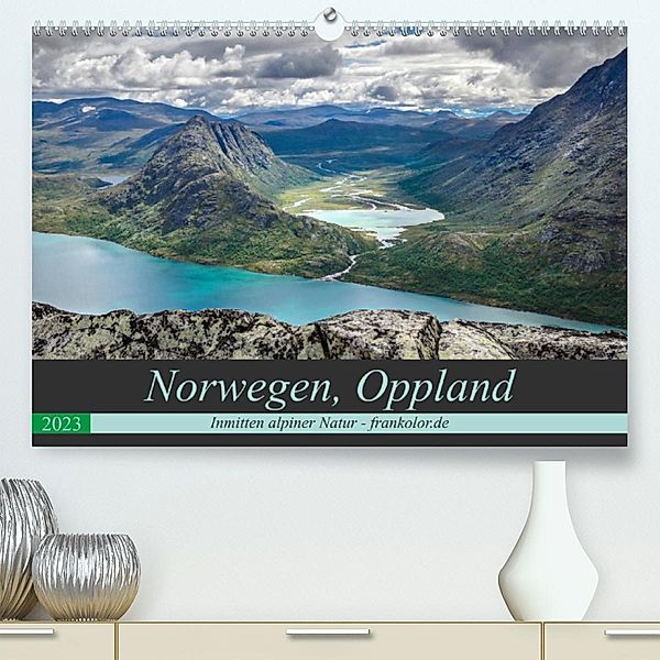 Norwegen, Oppland (Premium, hochwertiger DIN A2 Wandkalender 2023, Kunstdruck in Hochglanz), Frank Brehm (www.frankolor.de)