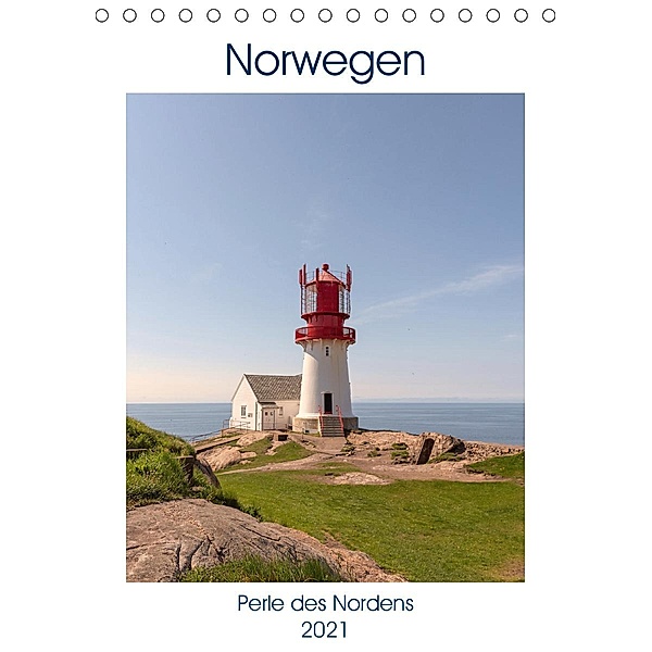 Norwegen - Perle des Nordens (Tischkalender 2021 DIN A5 hoch), Katrin Streiparth