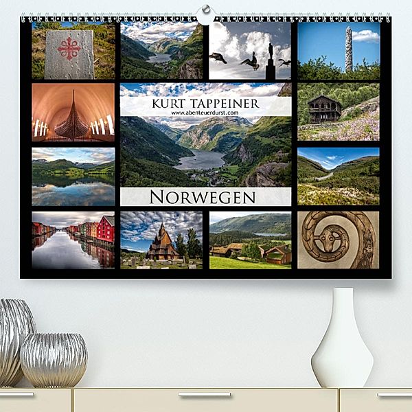 Norwegen (Premium, hochwertiger DIN A2 Wandkalender 2020, Kunstdruck in Hochglanz), Kurt Tappeiner