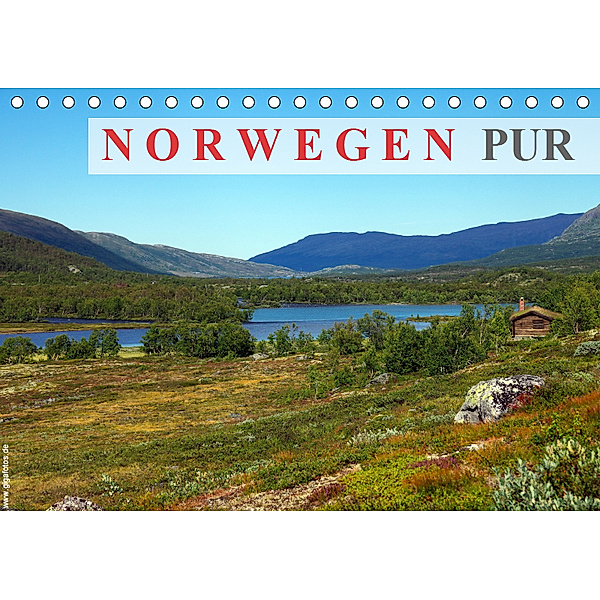 Norwegen PUR (Tischkalender 2019 DIN A5 quer), Werner Prescher