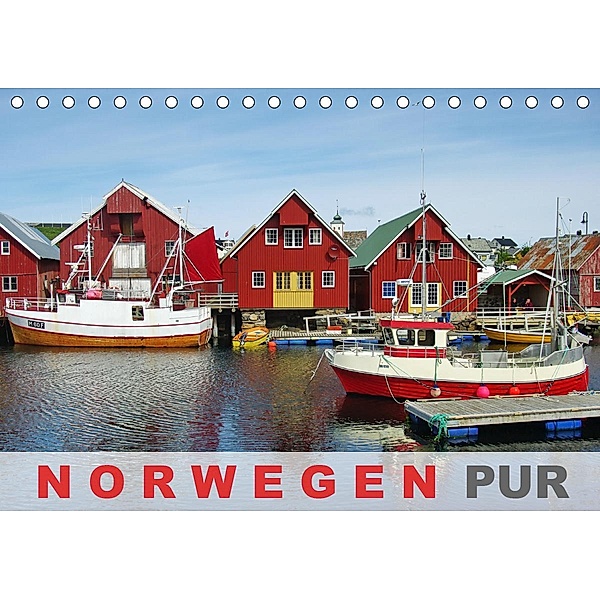 Norwegen PUR (Tischkalender 2021 DIN A5 quer), Werner Prescher