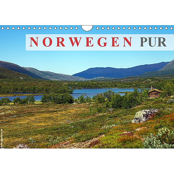 Norwegen PUR (Wandkalender 2019 DIN A4 quer), Werner Prescher