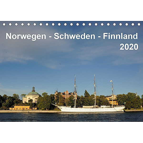 Norwegen - Schweden - Finnland (Tischkalender 2020 DIN A5 quer), Clemens Haardiek