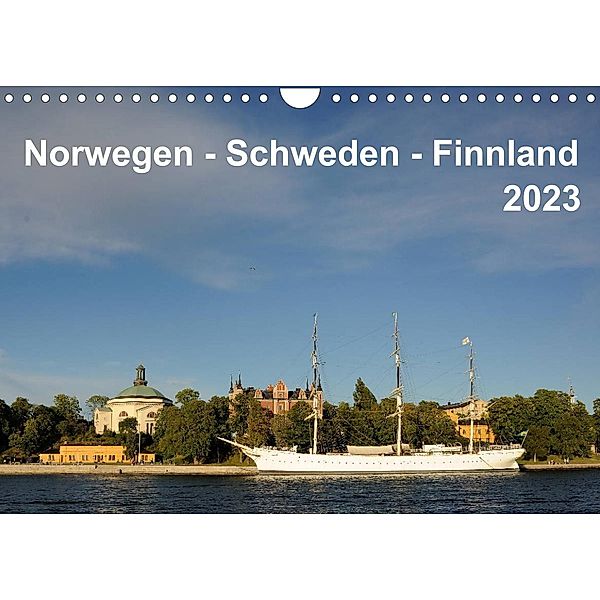 Norwegen - Schweden - Finnland (Wandkalender 2023 DIN A4 quer), Clemens Haardiek