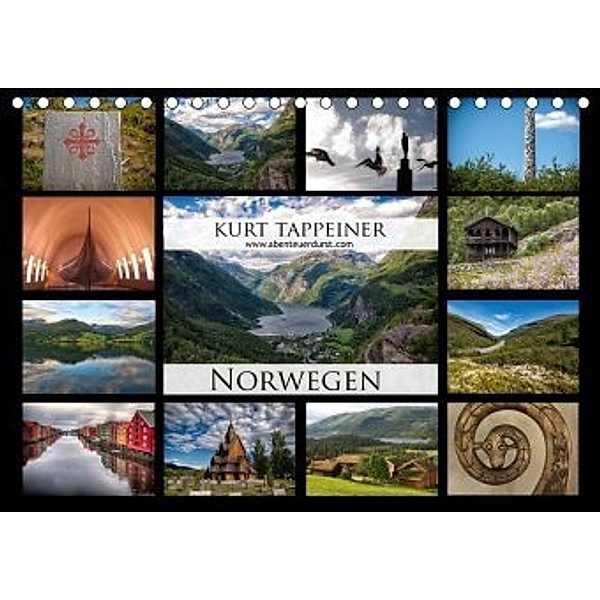 Norwegen (Tischkalender 2020 DIN A5 quer), Kurt Tappeiner