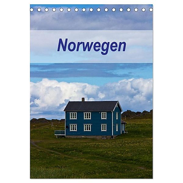 Norwegen (Tischkalender 2024 DIN A5 hoch), CALVENDO Monatskalender, Anja Ergler