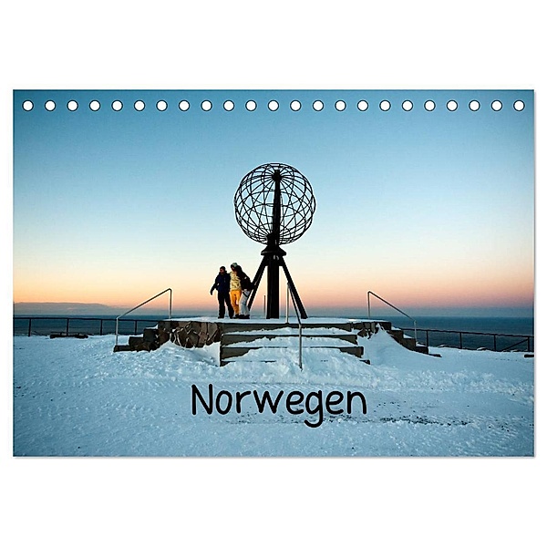 Norwegen (Tischkalender 2024 DIN A5 quer), CALVENDO Monatskalender, Calvendo