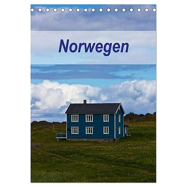 Norwegen (Tischkalender 2025 DIN A5 hoch), CALVENDO Monatskalender, Calvendo, Anja Ergler