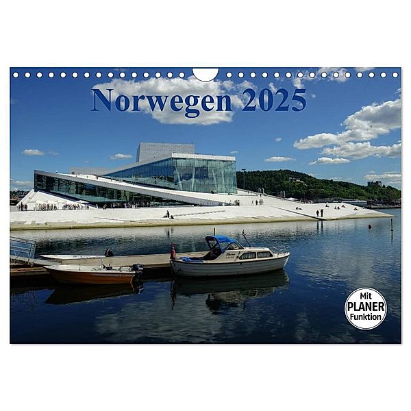 Norwegen und seine Schönheiten 2025 (Wandkalender 2025 DIN A4 quer), CALVENDO Monatskalender, Calvendo, Beate Bussenius