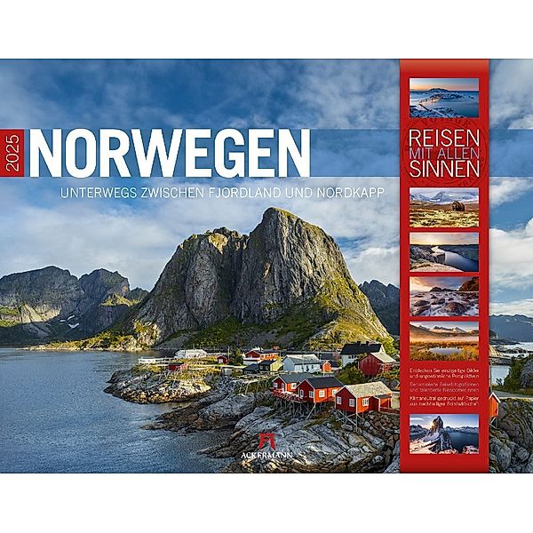 Norwegen - Unterwegs zwischen Fjordland und Nordkapp Kalender 2025, Ackermann Kunstverlag