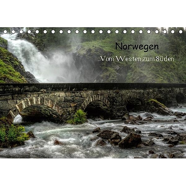 Norwegen - Vom Westen zum Süden (Tischkalender 2020 DIN A5 quer), Dirk Rosin