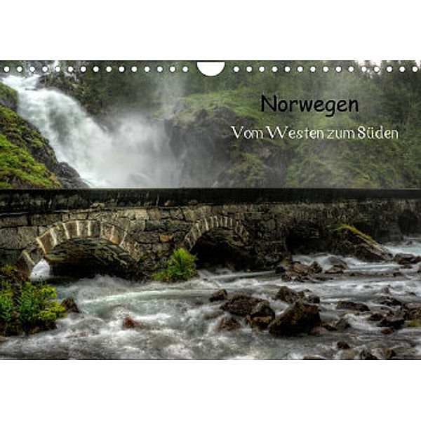 Norwegen - Vom Westen zum Süden (Wandkalender 2022 DIN A4 quer), Dirk rosin