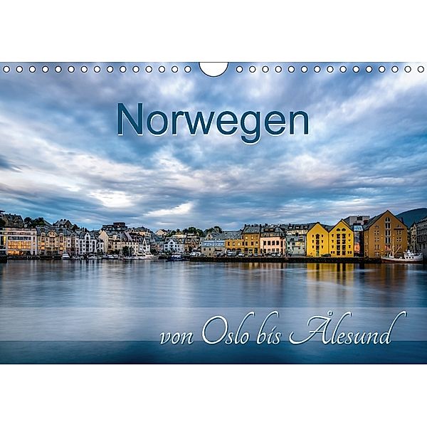 Norwegen von Oslo bis Ålesund (Wandkalender 2018 DIN A4 quer), Stefan Mosert