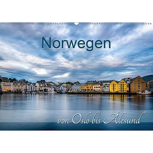 Norwegen von Oslo bis Ålesund (Wandkalender 2021 DIN A2 quer), Stefan Mosert
